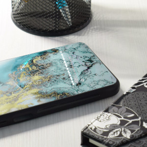 Husa telefon Honor X8 - Techsuit Glaze Series - Blue Ocean - Img 3