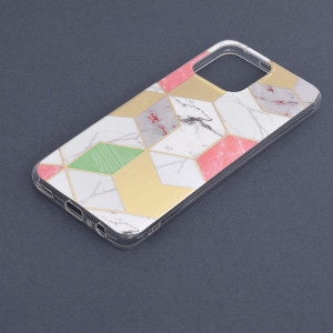 Husa telefon Honor X8 - Techsuit Marble Series - Purple Hex - Img 2