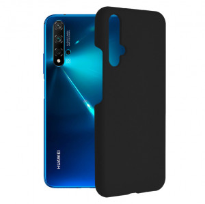 Husa telefon Huawei nova 5T / Honor 20 - Techsuit Soft Edge Silicone - Black - Img 1
