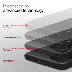 Husa telefon Huawei P50 - Nillkin Super Frosted Shield - Black - Img 3