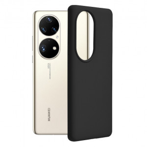 Husa telefon Huawei P50 Pro - Techsuit Soft Edge Silicone - Black - Img 1