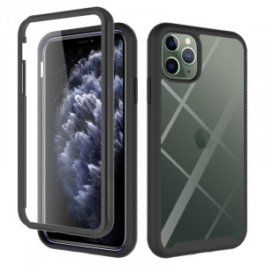 Husa telefon iPhone 11 Pro Max + Folie - Techsuit Defense360 Pro - Black - Img 1