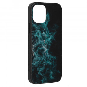Husa telefon iPhone 12 / 12 Pro - Techsuit Glaze Series - Blue Nebula - Img 4