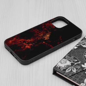 Husa telefon iPhone 12 / 12 Pro - Techsuit Glaze Series - Red Nebula - Img 3