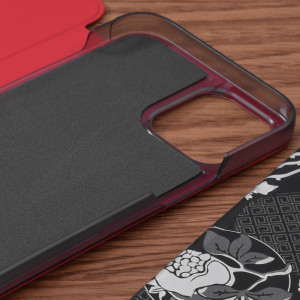 Husa telefon iPhone 12 Pro Max - Techsuit eFold Series - Red - Img 3