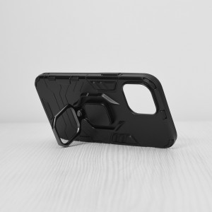 Husa telefon iPhone 13 mini - Techsuit Silicone Shield - Black - Img 2