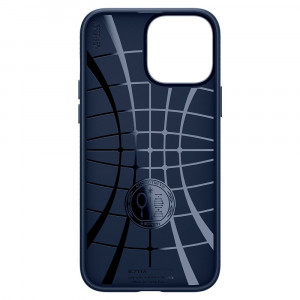 Husa telefon iPhone 13 Pro - Spigen Liquid Air - Navy Blue - Img 4