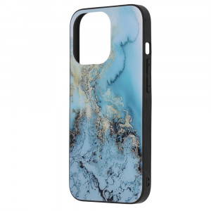 Husa telefon iPhone 13 Pro - Techsuit Glaze Series - Blue Ocean - Img 3