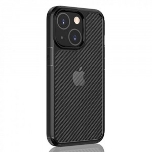 Husa telefon iPhone 14 Plus - Techsuit Carbon Fuse - Black - Img 2
