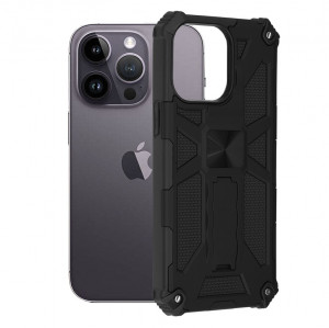Husa telefon iPhone 14 Pro Max - Techsuit Blazor Series - Black - Img 1