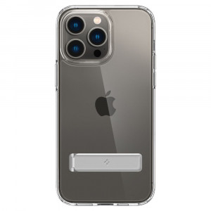 Husa telefon iPhone 14 Pro - Spigen Ultra Hybrid S - Crystal Clear - Img 4