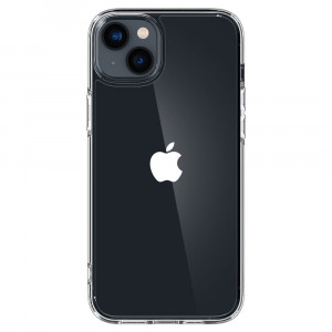 Husa telefon iPhone 14 - Spigen Ultra Hybrid - Crystal Clear - Img 3