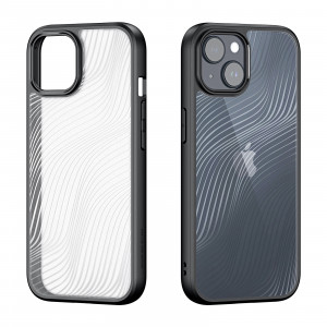 Husa telefon iPhone 15 - Dux Ducis Aimo Series - Black - Img 2