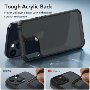 Husa telefon iPhone 15 - ESR Air Armor - Frosted Black - Img 3