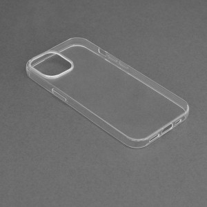 Husa telefon iPhone 15 - Techsuit Clear Silicone - Transparent - Img 2
