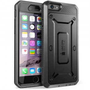 Husa telefon iPhone 6 / 6S - Supcase Unicorn Beetle Pro - Black - Img 1