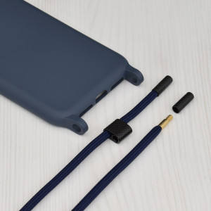 Husa telefon iPhone 6/ 6S - Techsuit Crossbody Lanyard - Blue - Img 4