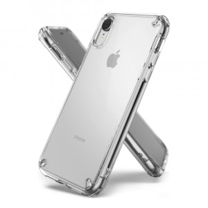 Husa telefon iPhone XR - Ringke Fusion - Clear - Img 1