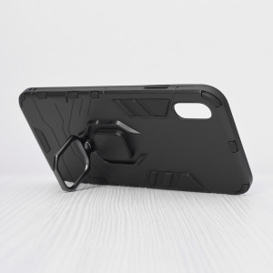 Husa telefon iPhone XS Max - Techsuit Silicone Shield - Black - Img 2