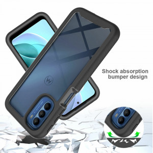 Husa telefon Motorola Moto G51 5G + Folie - Techsuit Defense360 Pro - Black - Img 3