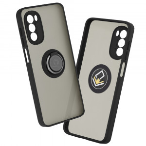 Husa telefon Motorola Moto G52 4G / Moto G82 5G - Techsuit Glinth - Black - Img 1