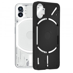 Husa telefon Nothing Phone (1) + Folie - GKK 360 - Black - Img 2