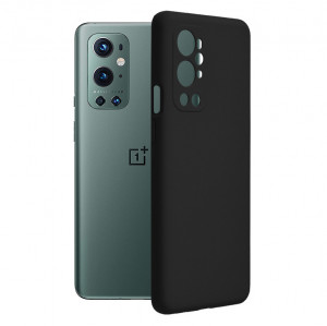Husa telefon OnePlus 9 Pro - Techsuit Soft Edge Silicone - Black - Img 1