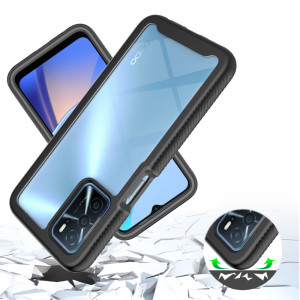 Husa telefon Oppo A16 / A16s / A54s + Folie - Techsuit Defense360 Pro - Black - Img 4