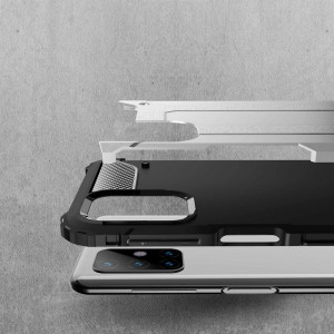 Husa telefon Oppo A52 - Techsuit Hybrid Armor - Black - Img 3