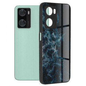 Husa telefon Oppo A57 4G / A57s / OnePlus Nord N20 SE - Techsuit Glaze Series - Blue Nebula - Img 1