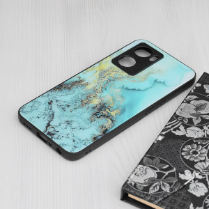 Husa telefon Oppo A57 4G / A57s / OnePlus Nord N20 SE - Techsuit Glaze Series - Blue Ocean - Img 2