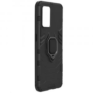 Husa telefon Oppo A74 4G / A95 4G - Techsuit Silicone Shield - Black - Img 2