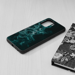 Husa telefon Oppo A94 4G / Reno5 Lite - Techsuit Glaze Series - Blue Nebula - Img 4