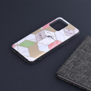 Husa telefon Oppo A94 4G / Reno5 Lite - Techsuit Marble Series - Purple Hex - Img 4