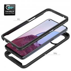 Husa telefon Oppo Reno7 Lite / Reno8 Lite / OnePlus Nord N20 5G + Folie - Techsuit Defense360 Pro - Black - Img 4