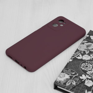 Husa telefon Realme 9i / Oppo A76 / A96 - Techsuit Soft Edge Silicone - Plum Violet - Img 3