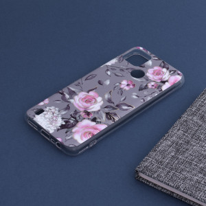 Husa telefon Realme C21Y / C25Y - Techsuit Marble Series - Bloom of Ruth Gray - Img 4