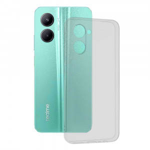 Husa telefon Realme C33 / C33 2023 - Techsuit Clear Silicone - Transparent - Img 1