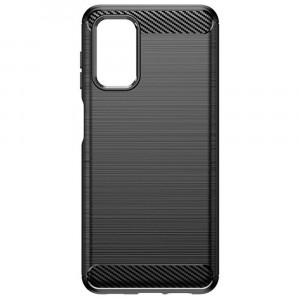 Husa telefon Samsung Galaxy A13 4G - Techsuit Carbon Silicone - Black - Img 2