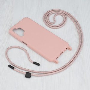 Husa telefon Samsung Galaxy A13 4G - Techsuit Crossbody Lanyard - Pink - Img 2