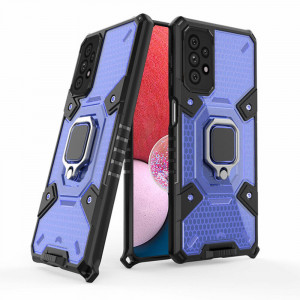 Husa telefon Samsung Galaxy A13 4G - Techsuit Honeycomb Armor - Blue - Img 1