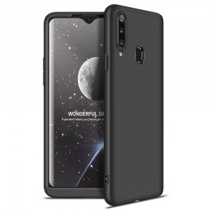 Husa telefon Samsung Galaxy A20s + Folie - GKK 360 - Black - Img 3