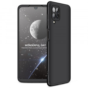 Husa telefon Samsung Galaxy A22 4G + Folie - GKK 360 - Black - Img 2