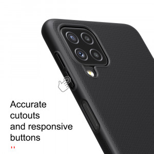 Husa telefon Samsung Galaxy A22 4G - Nillkin Super Frosted Shield - Black - Img 2
