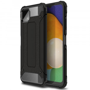 Husa telefon Samsung Galaxy A22 5G - Techsuit Hybrid Armor - Black - Img 1