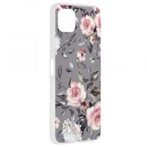 Husa telefon Samsung Galaxy A22 5G - Techsuit Marble Series - Bloom of Ruth Gray - Img 2