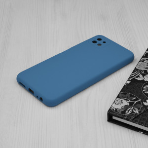 Husa telefon Samsung Galaxy A22 5G - Techsuit Soft Edge Silicone - Denim Blue - Img 4