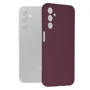 Husa telefon Samsung Galaxy A24 - Techsuit Soft Edge Silicone - Plum Violet - Img 1