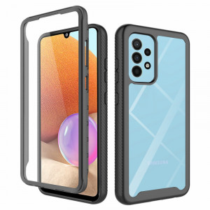 Husa telefon Samsung Galaxy A32 4G + Folie - Techsuit Defense360 Pro - Black - Img 1
