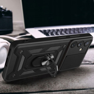 Husa telefon Samsung Galaxy A54 - Techsuit CamShield Series - Black - Img 3